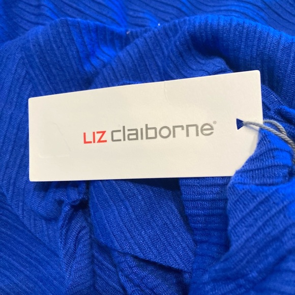 Liz Claiborne Royal Blue Top - Picture 8 of 8